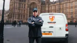 Our Mobile Patrol Security Guard is ready to go in response to alarm activation.