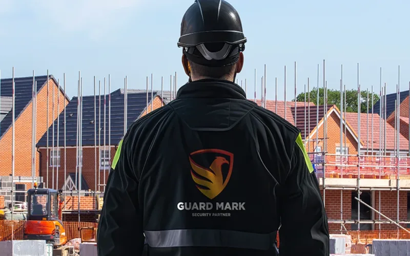 Construction Site Security Services by Guard Mark