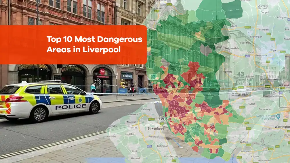 Top 10 most dangerous areas in liverpool