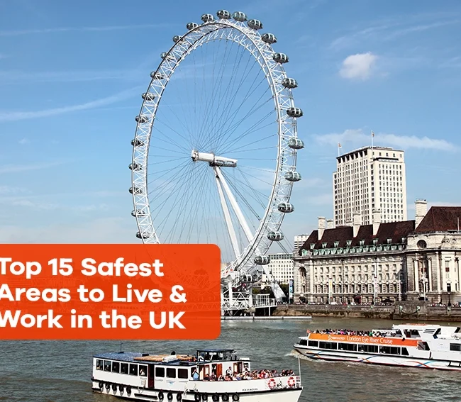 Top 15 Safest Areas to Live & Work in the UK