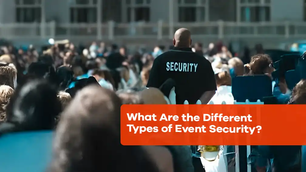 What are the different types of event security