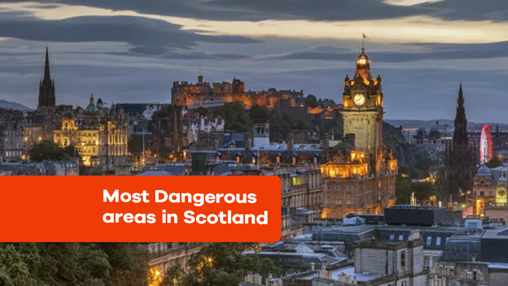 Most dangerous areas in scotland