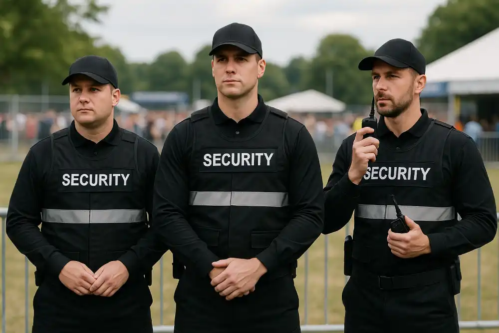 UK Event Security team, Guard Mark uniforms, ensures security orders indoors and outdoors with professionalism, diligence. UK Event Security team, Guard Mark uniforms, ensures security orders indoors and outdoors with professionalism, diligence.