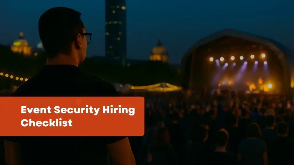 Event Security Hiring Checklist