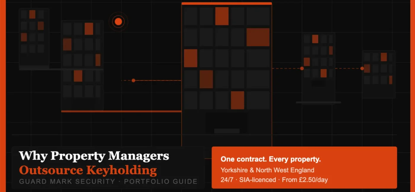 Property managers outsourcing keyholding services with centralized property security management across multiple buildings