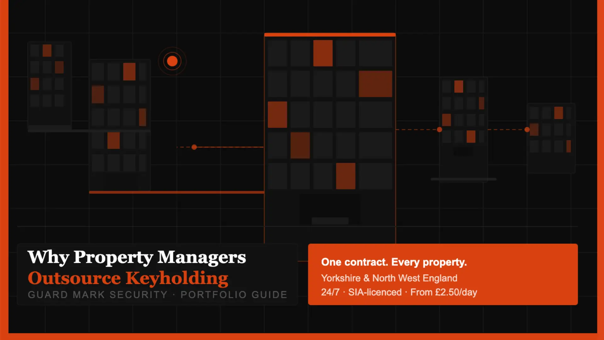Property managers outsourcing keyholding services with centralized property security management across multiple buildings