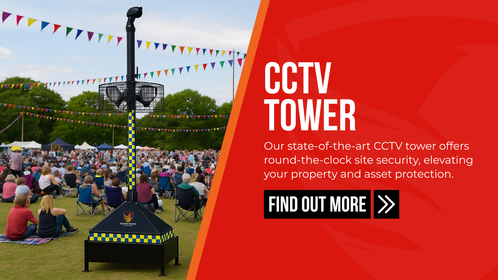 CCTV Tower services by guard mark