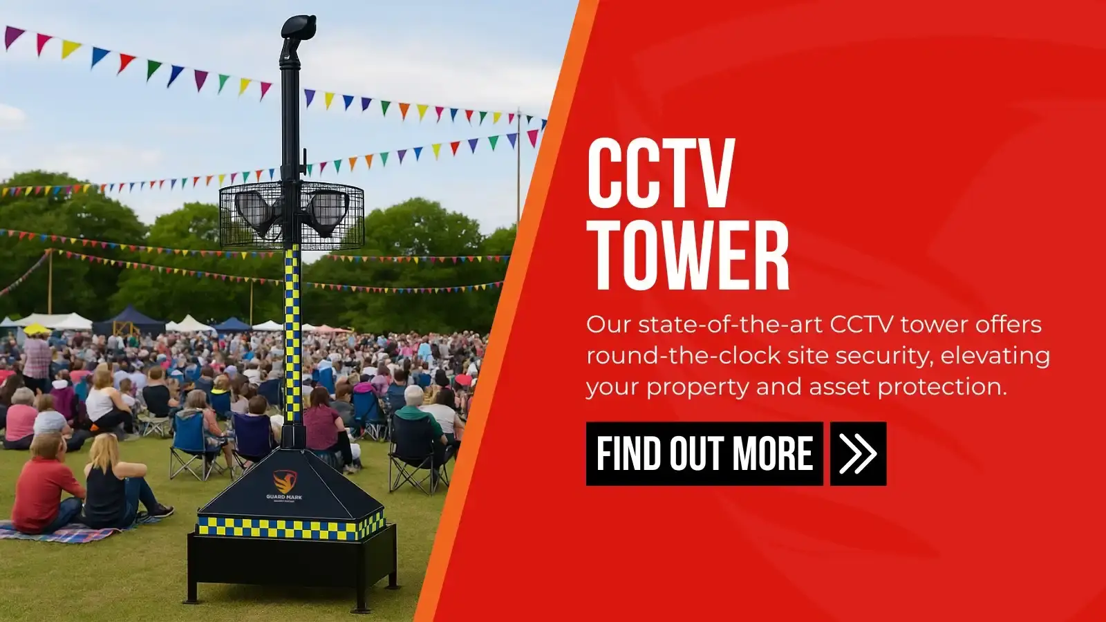 CCTV Tower services by guard mark